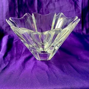 Orrefors Crystal Bowl/Vase signed